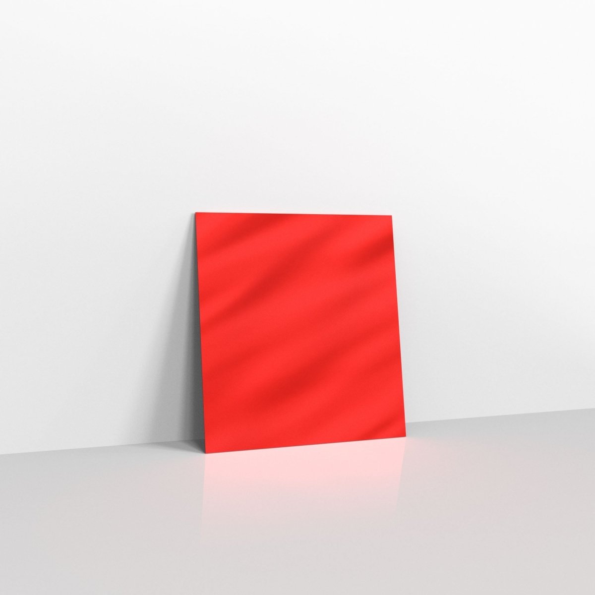 Red Matt Finish Foil Envelopes - Square - 165 x 165mm