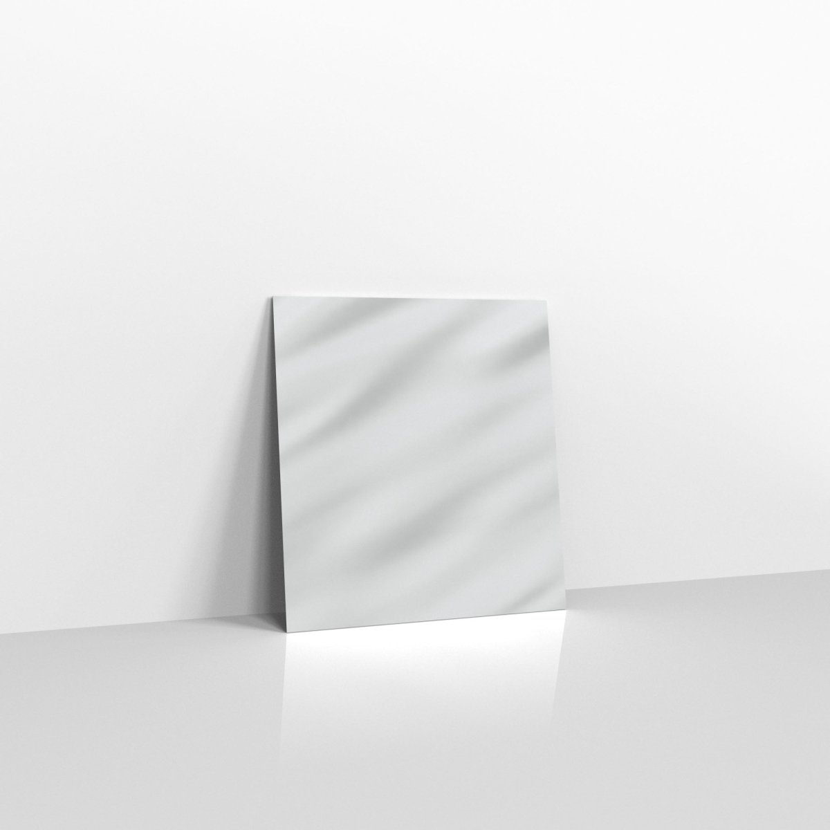 Silver Matt Finish Foil Envelopes - Square - 165 x 165mm