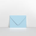 P15133 - Pale Blue Coloured Gummed Greeting Card V Flap Envelopes - Greeting Card Envelopes