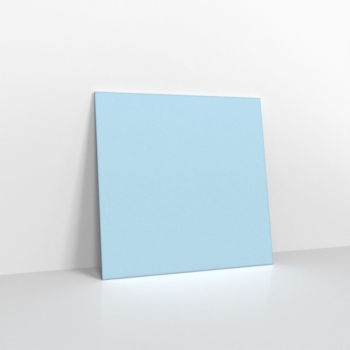 Pale Blue Coloured Gummed Greeting Card V Flap Envelopes - Square - 155 x 155mm