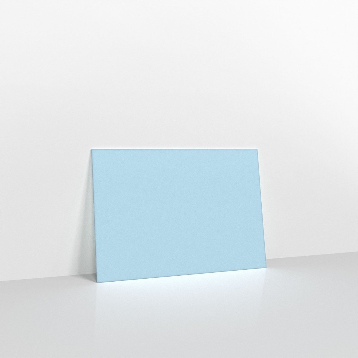 Pale Blue Coloured Gummed Greeting Card V Flap Envelopes - C7 - 82 x 113mm