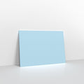 P15C5 - Pale Blue Coloured Gummed Greeting Card V Flap Envelopes - Greeting Card Envelopes