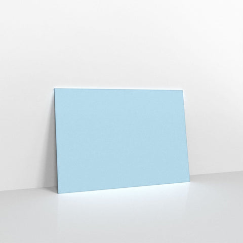 P15C5 - Pale Blue Coloured Gummed Greeting Card V Flap Envelopes - Greeting Card Envelopes