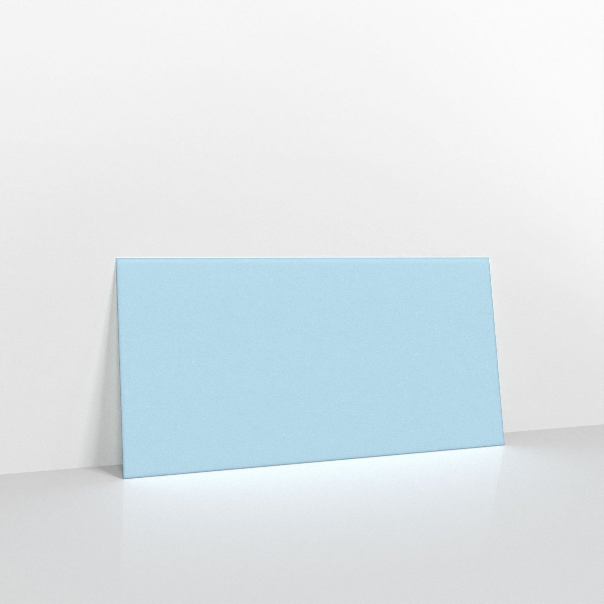 Pale Blue Coloured Gummed Greeting Card V Flap Envelopes - DL - 110 x 220mm