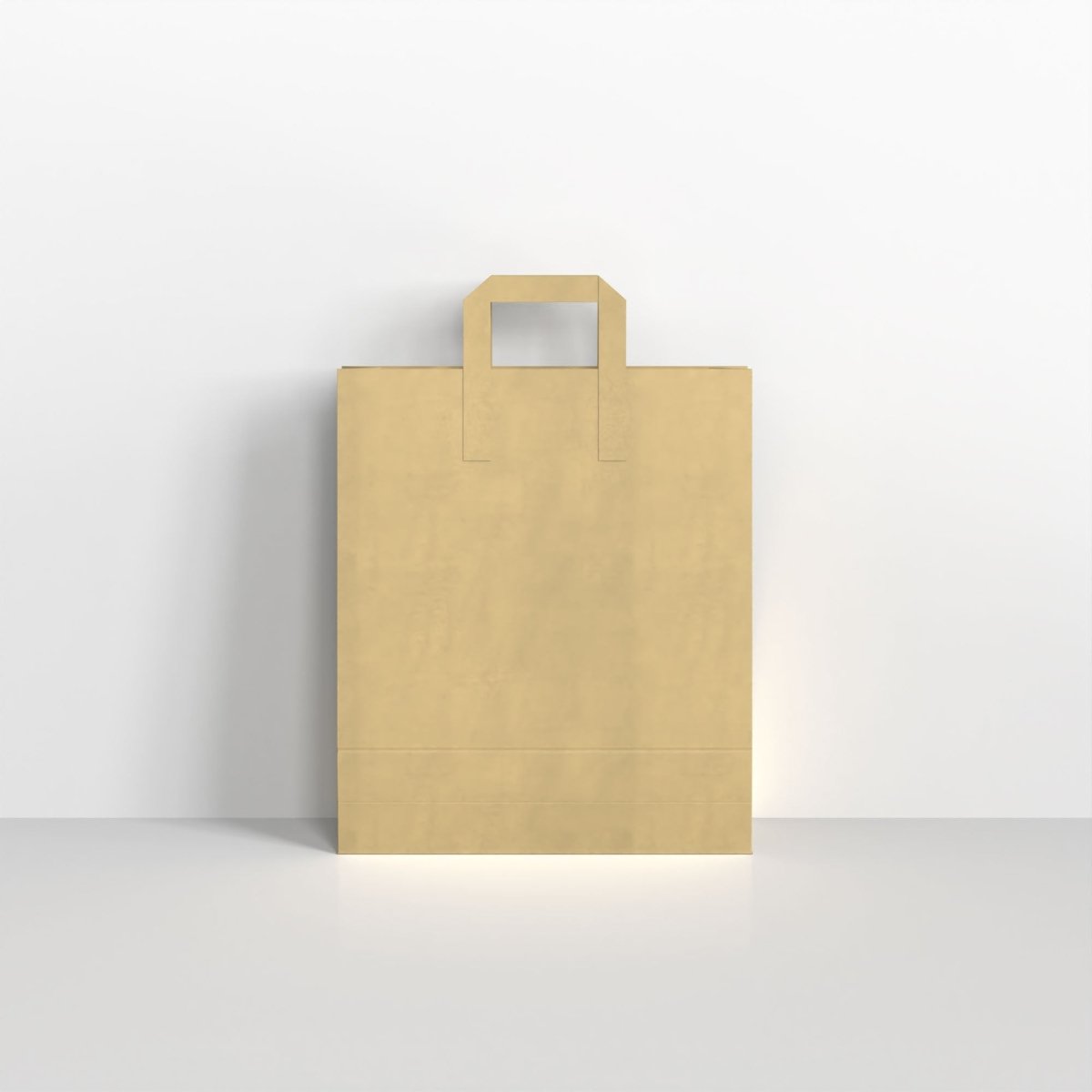 Manila Paper Carrier Bags - 250 x 220mm