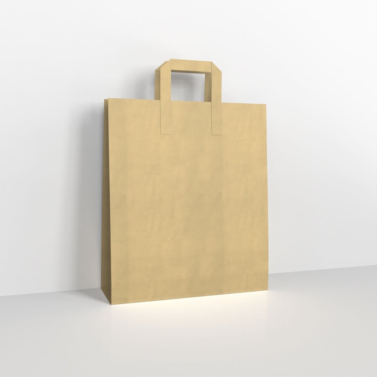 Manila Paper Carrier Bags - 290 x 250mm