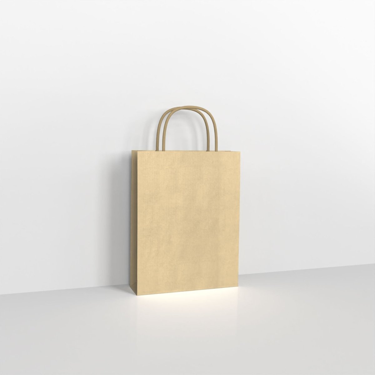 Manila Paper Carrier Bags - 290 x 250mm