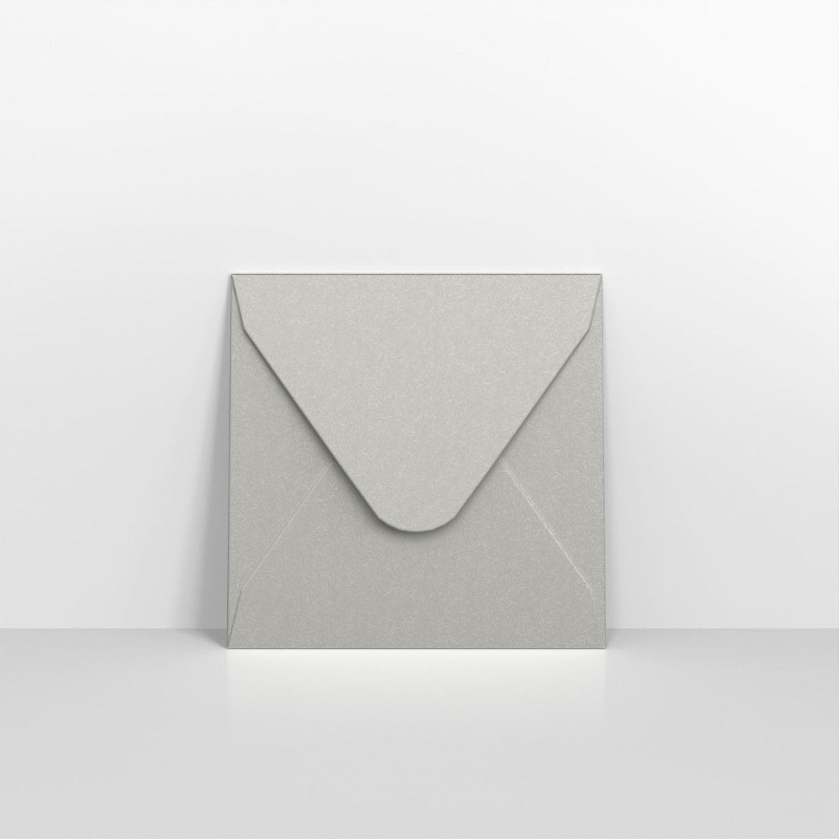 Silver Pearlescent Envelopes - Gummed Square - 100 x 100mm
