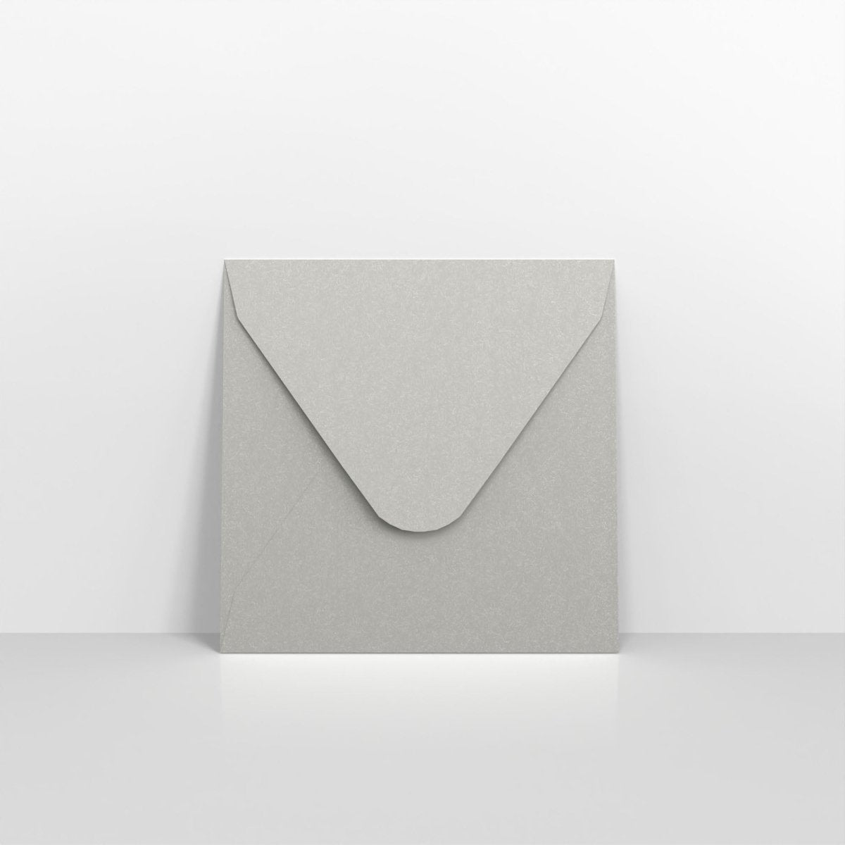 Silver Pearlescent Envelopes - Gummed Square - 120 x 120mm