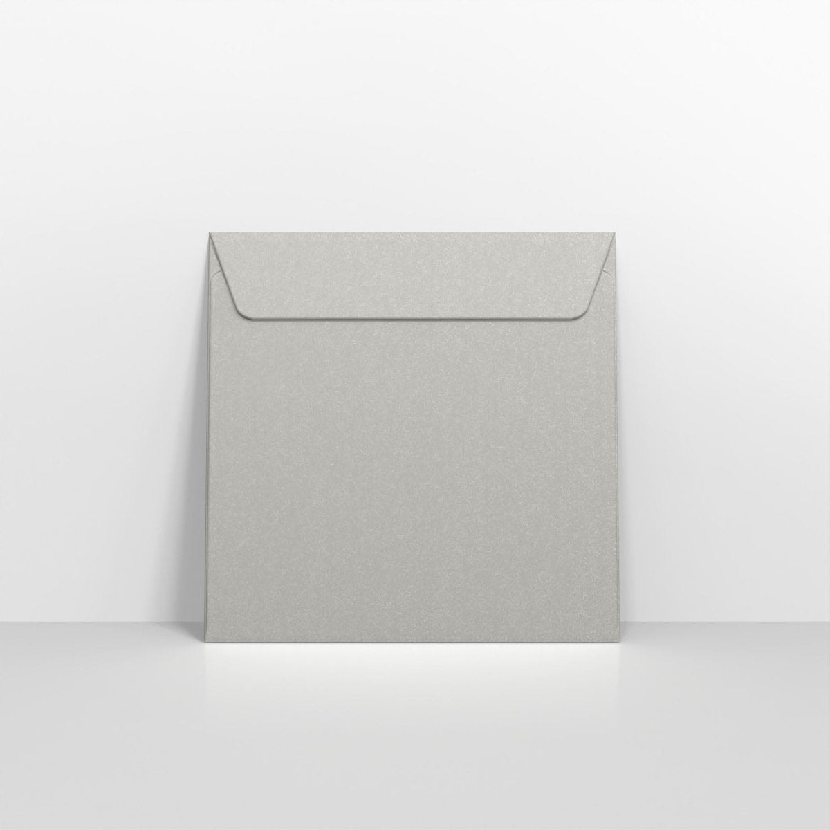 Silver Pearlescent Envelopes - Peel and Seal Square - 155 x 155mm