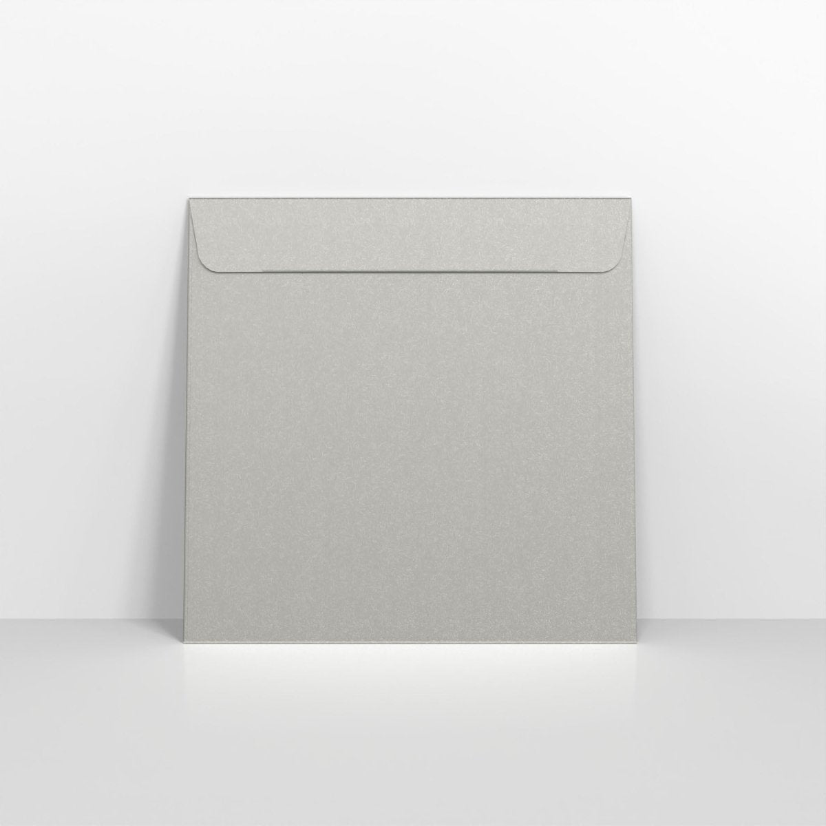 Silver Pearlescent Envelopes - Peel and Seal Square - 220 x 220mm