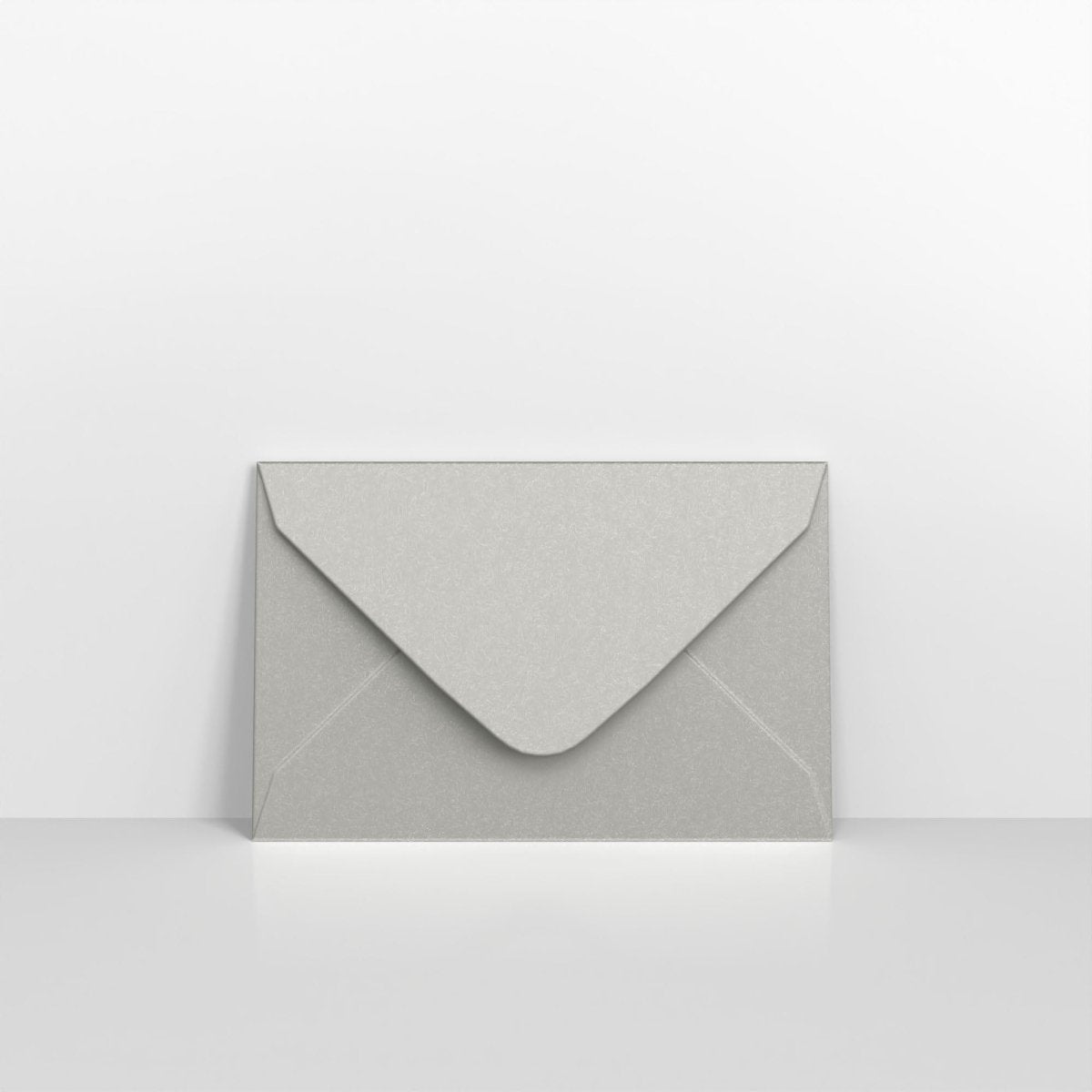 Silver Pearlescent Envelopes - Gummed 62 x 94mm