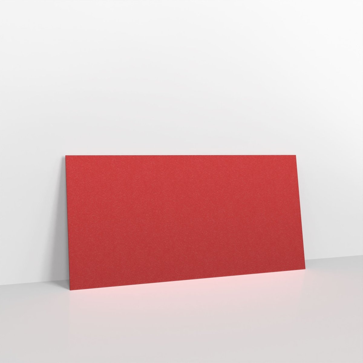 Cardinal Red Pearlescent Envelopes - Peel and Seal DL - 110 x 220mm