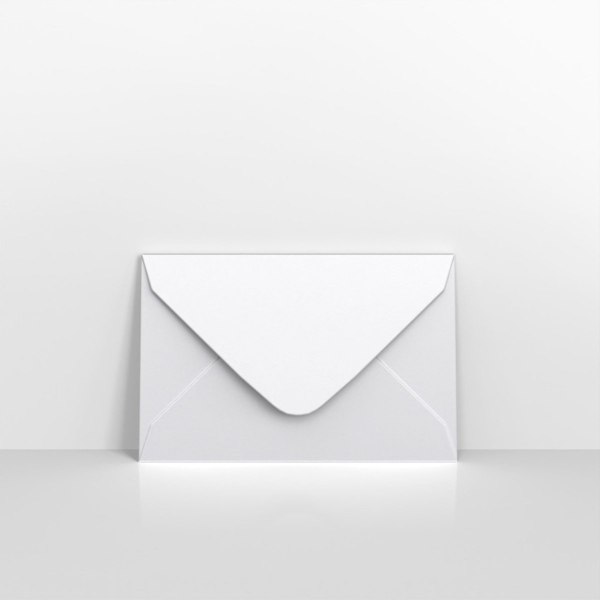 White Pearlescent Envelopes - Gummed 62 x 94mm