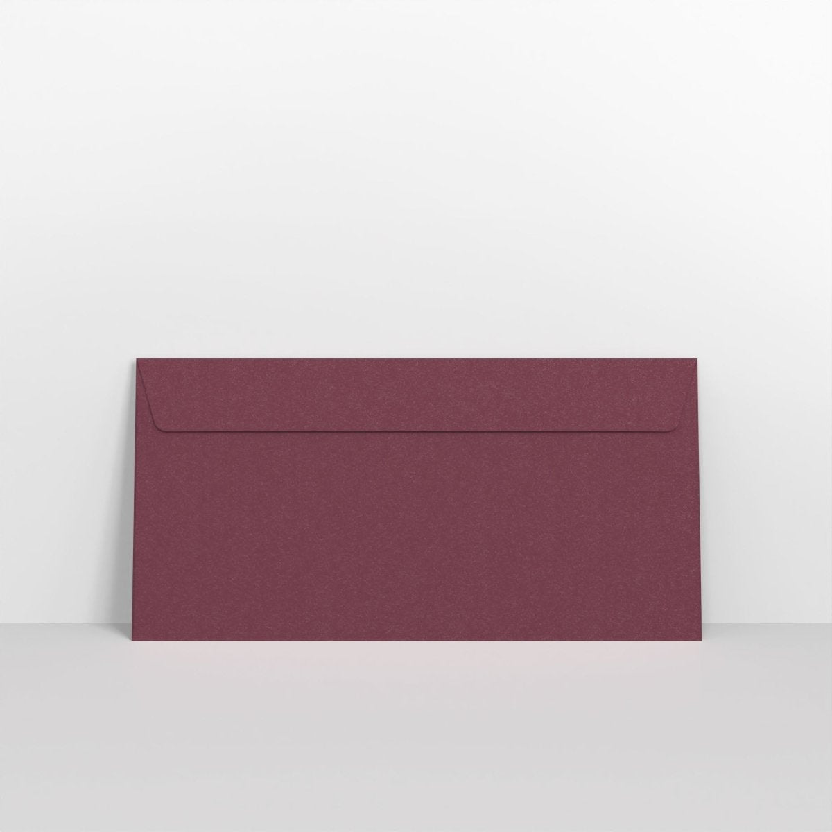 Aubergine Pearlescent Envelopes - Peel and Seal DL - 110 x 220mm