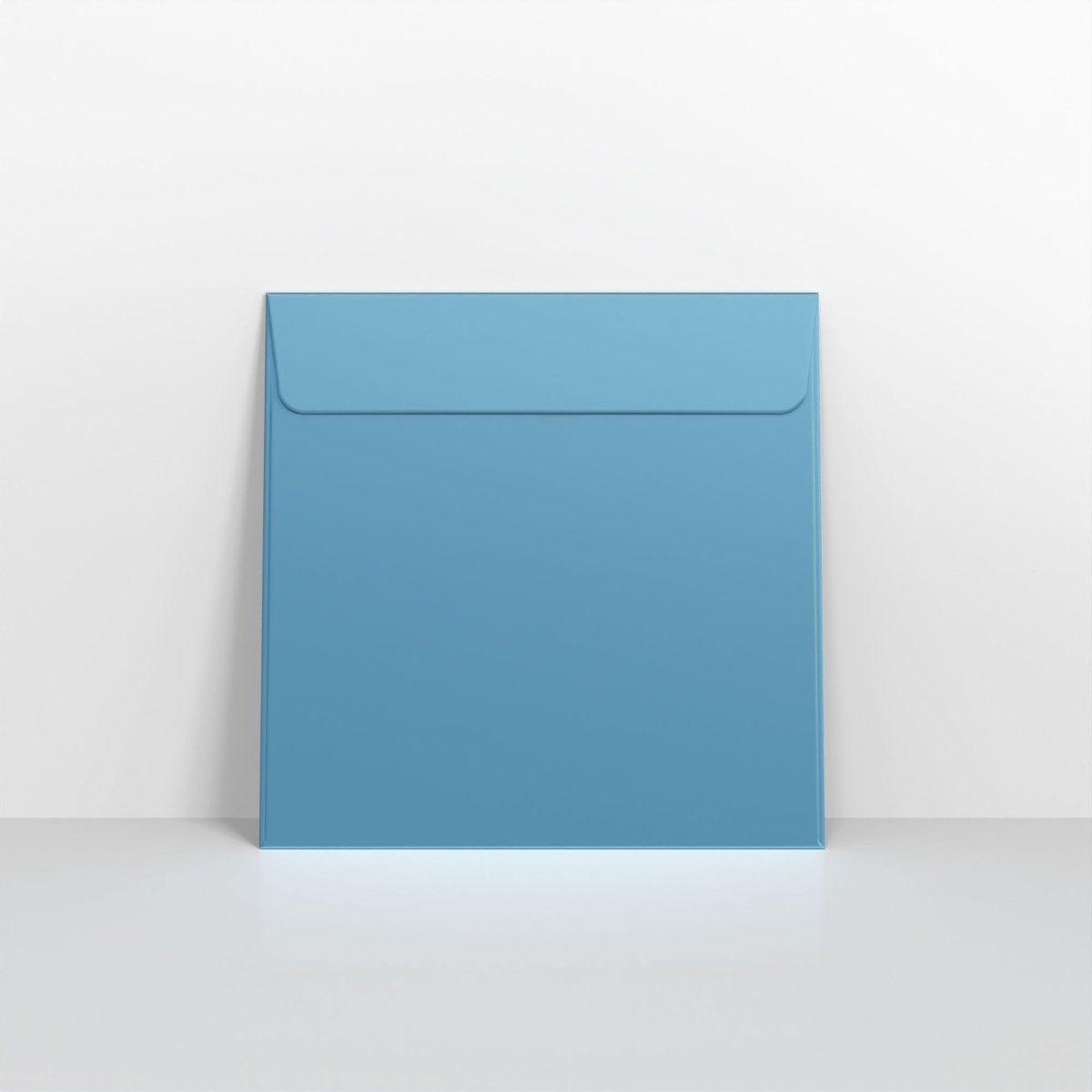 Baby Blue Pearlescent Envelopes - Peel and Seal Square - 155 x 155mm