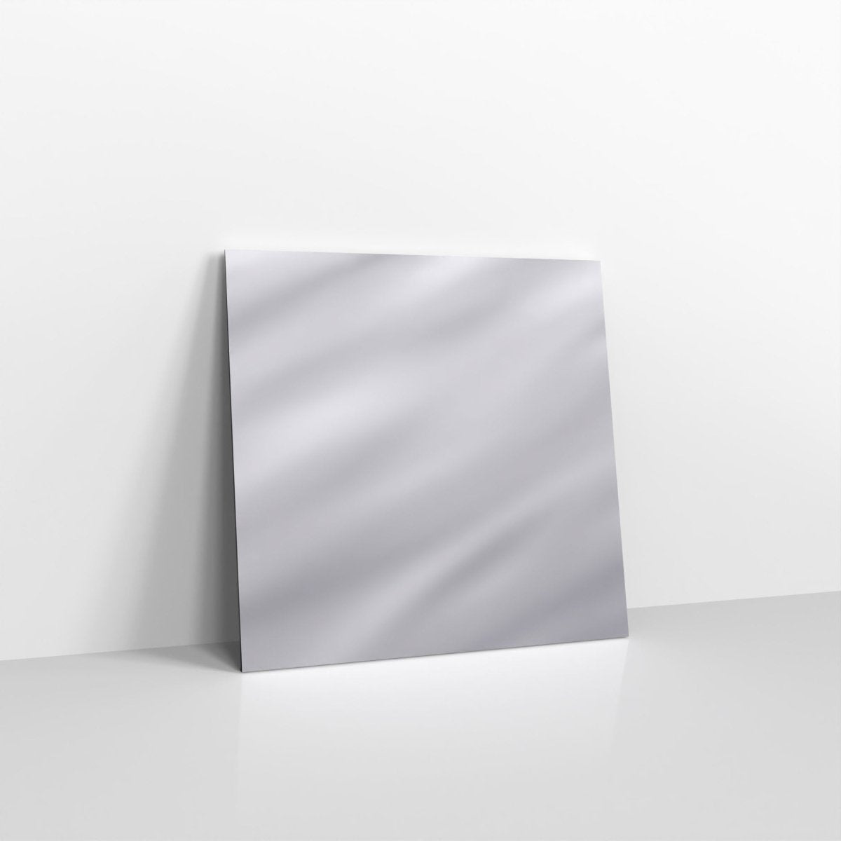Silver Mirror Finish Envelopes - Square - 130 x 130mm