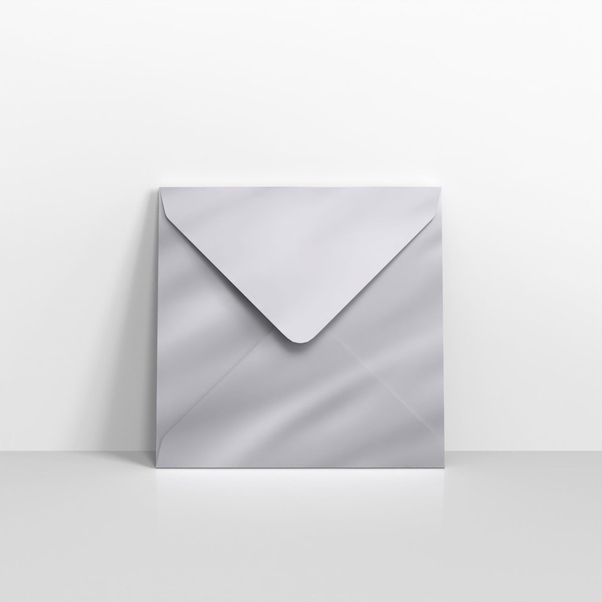 Silver Mirror Finish Envelopes - Square - 130 x 130mm