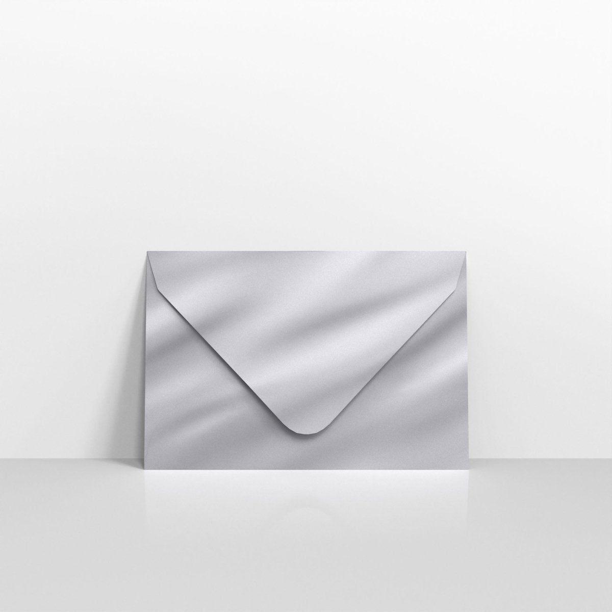 Silver Mirror Finish Envelopes - 62 x 94mm