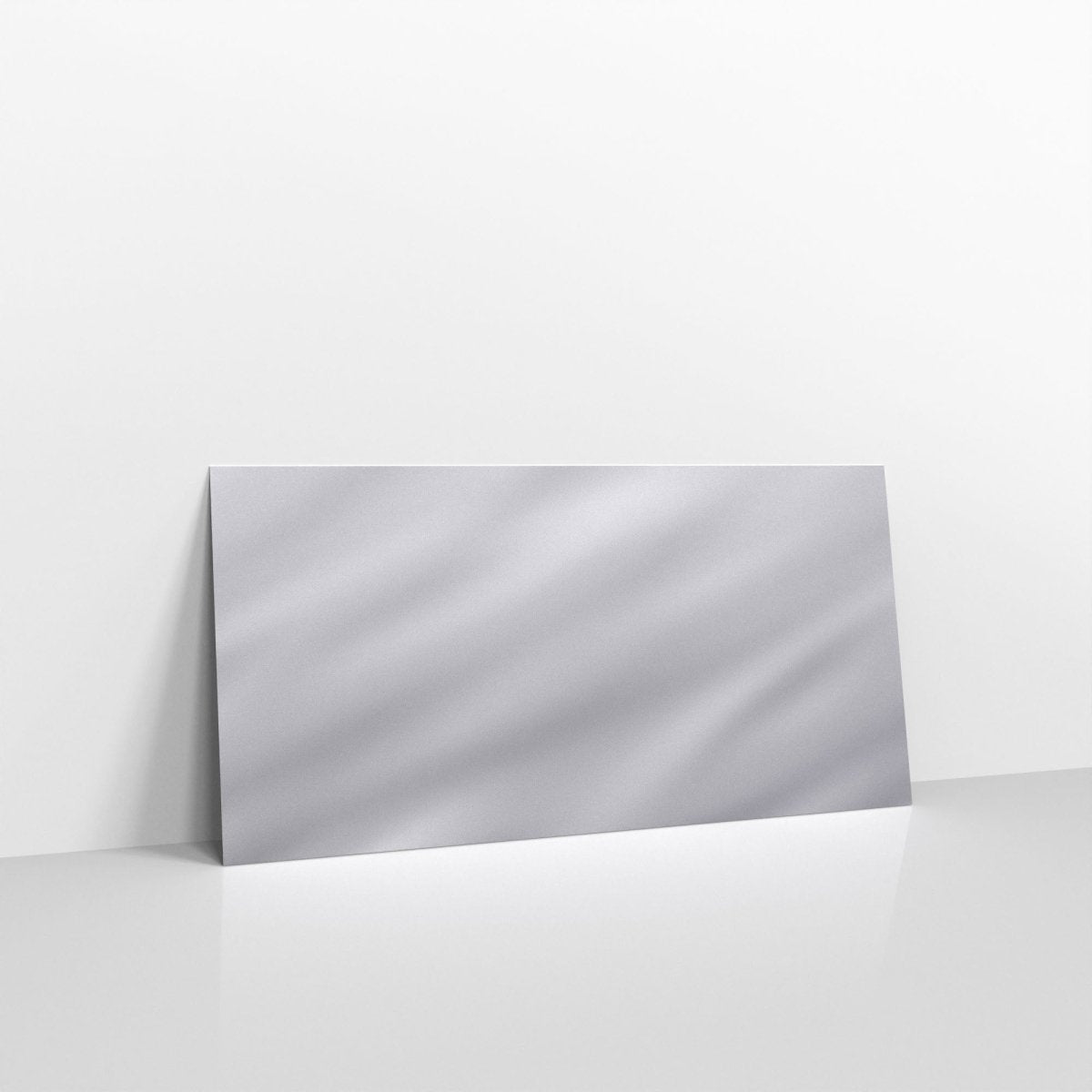 Silver Mirror Finish Envelopes - DL - 110 x 220mm