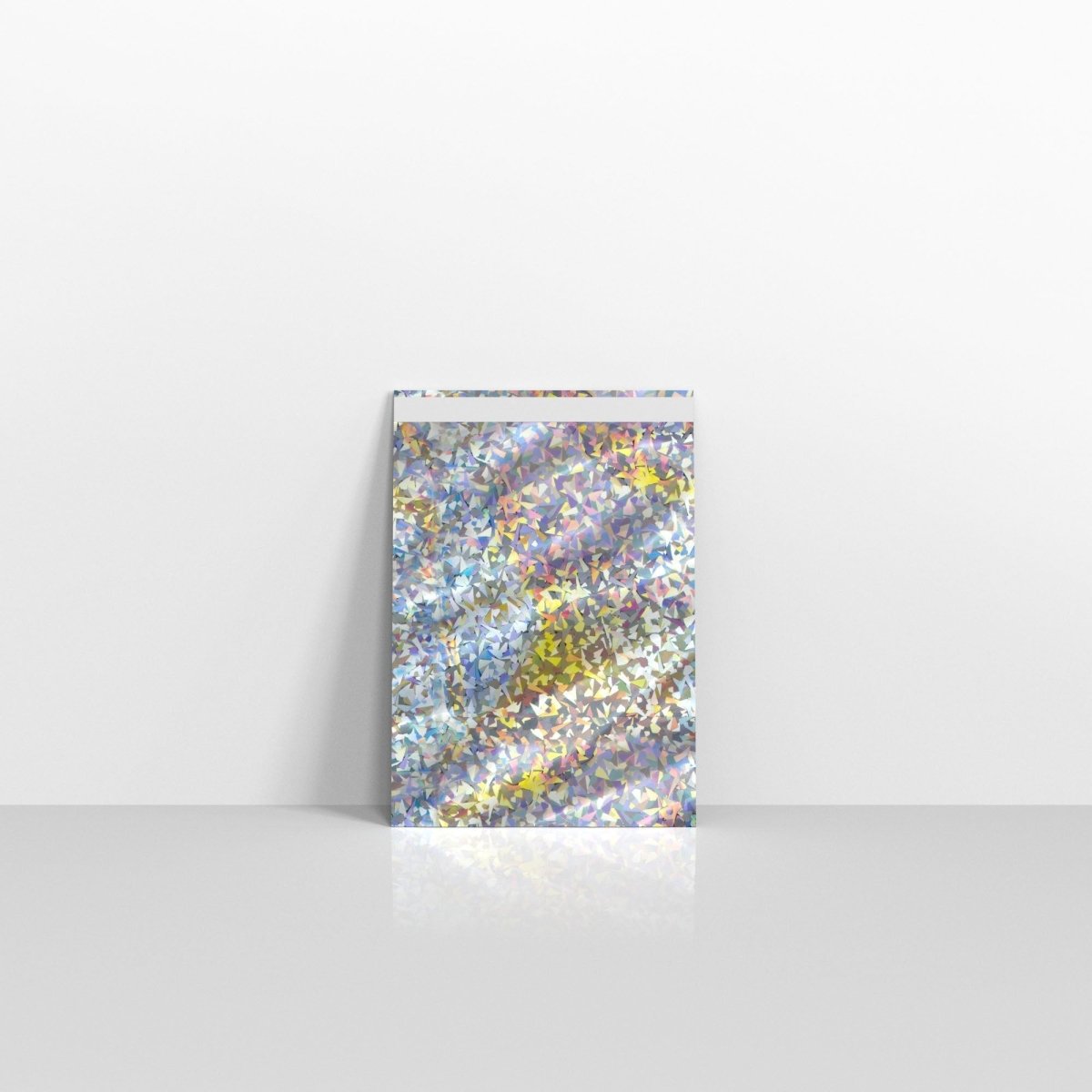 Silver Holographic Metallic Finish Foil Envelopes - C6 - 114 x 162mm