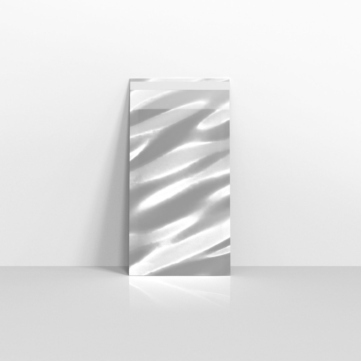 Silver Metallic Finish Foil Envelopes - 229 x 114mm