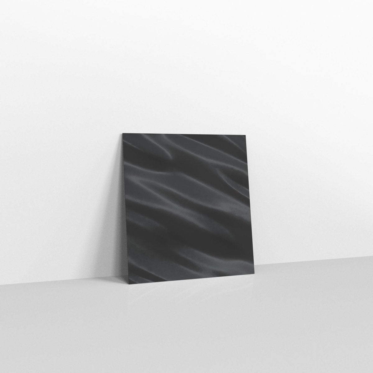 Black Metallic Finish Foil Envelopes - Square - 165 x 165mm