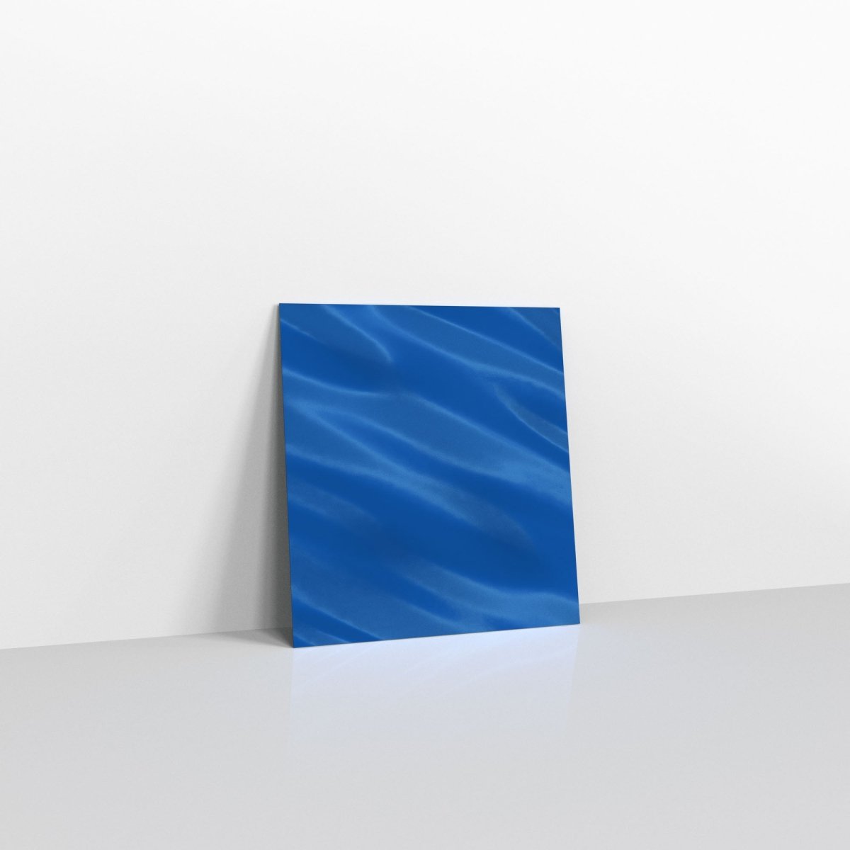 Blue Metallic Finish Foil Envelopes - Square - 165 x 165mm
