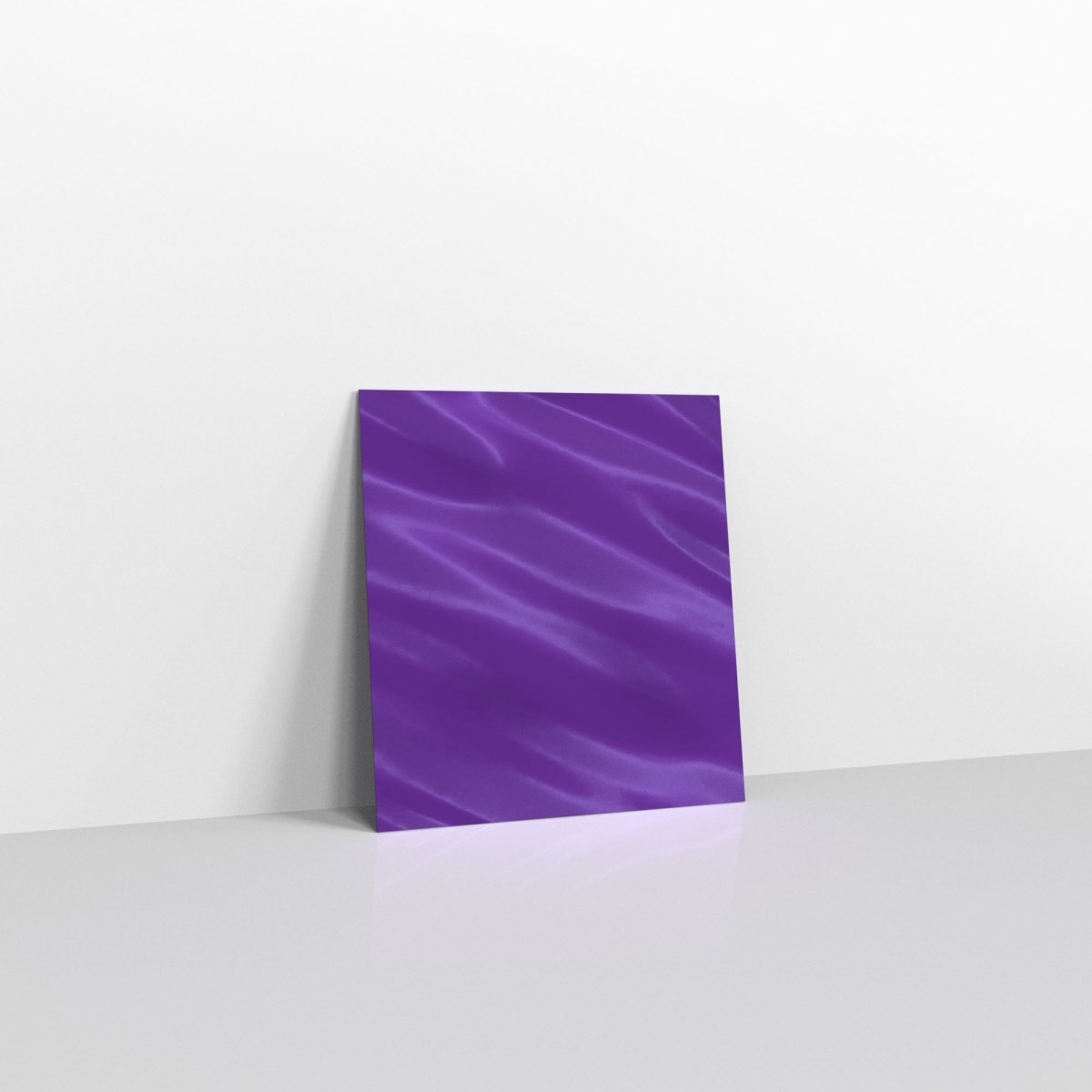 Purple Metallic Finish Foil Envelopes - Square - 165 x 165mm