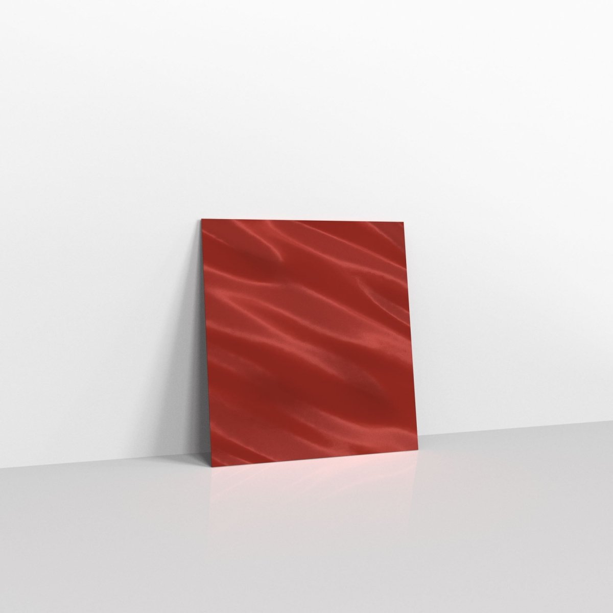 Red Metallic Finish Foil Envelopes - Square - 165 x 165mm