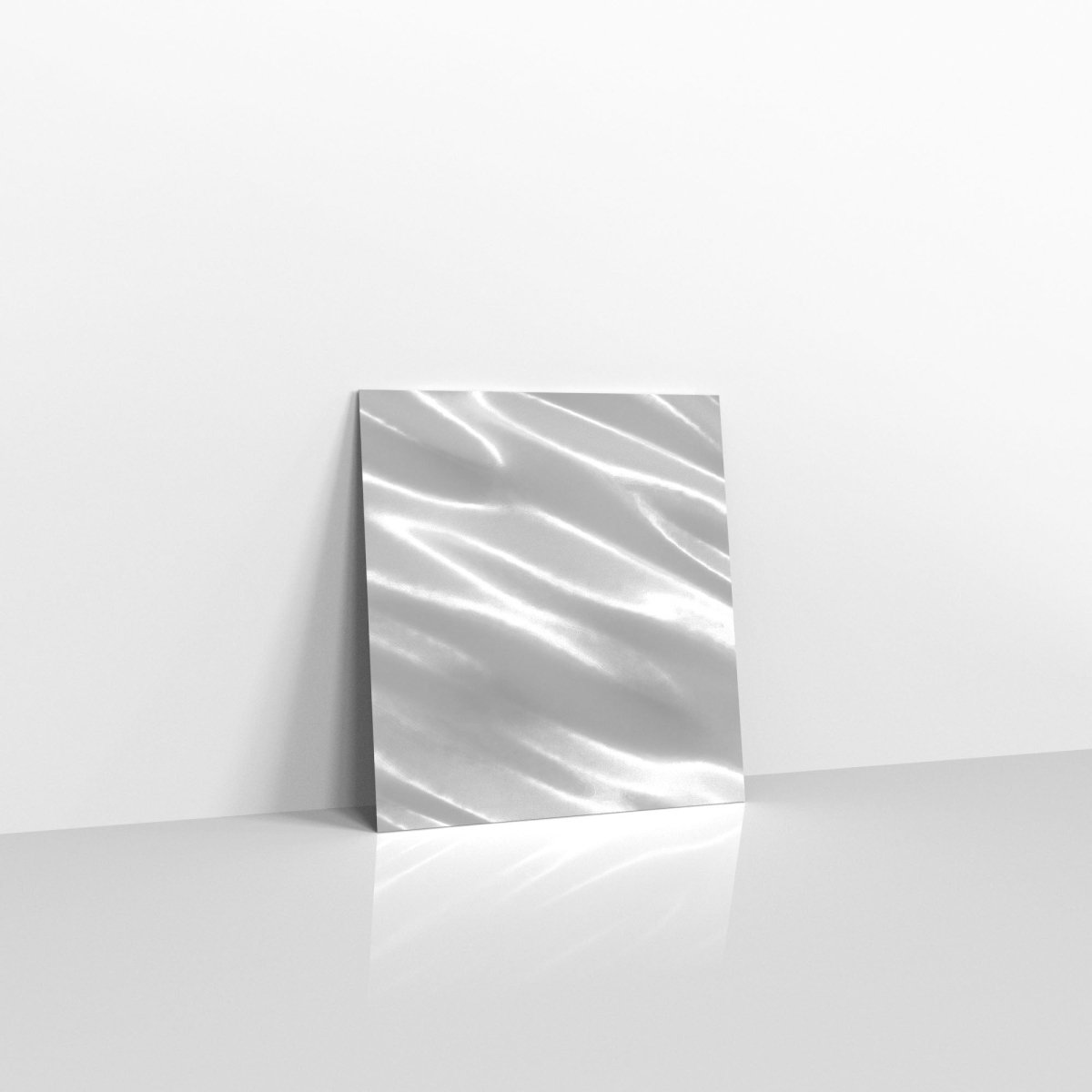 Silver Metallic Finish Foil Envelopes - Square - 165 x 165mm