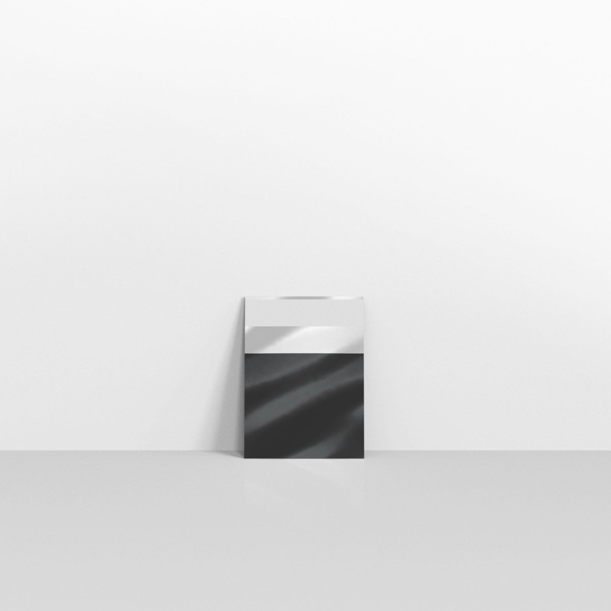 Black Metallic Finish Foil Envelopes - 45 x 40mm