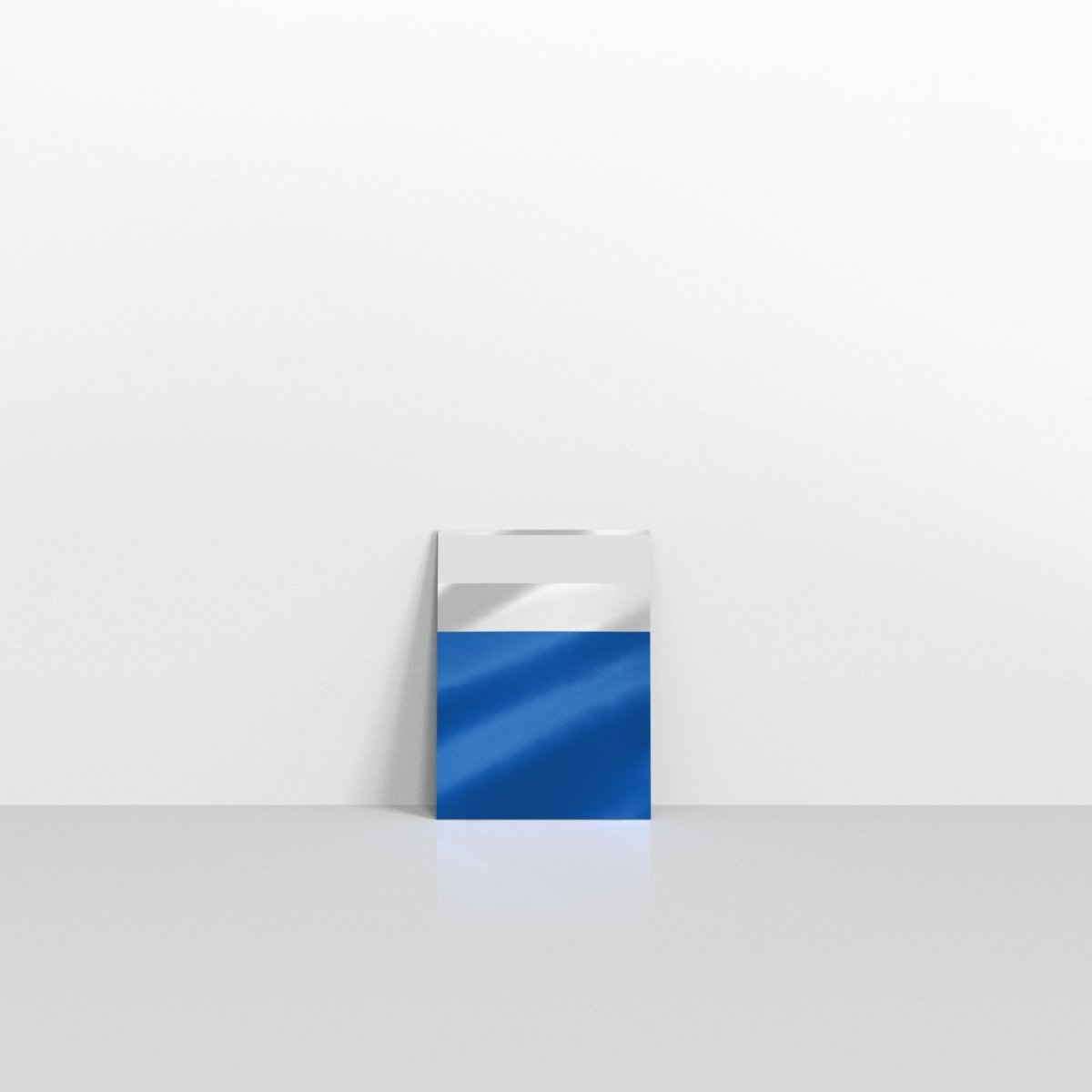 Blue Metallic Finish Foil Envelopes - 45 x 40mm