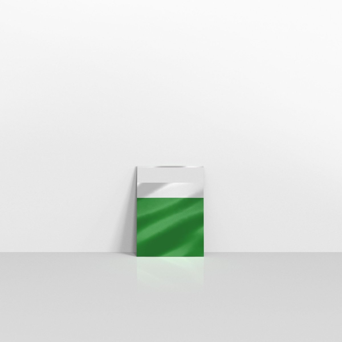 Green Metallic Finish Foil Envelopes - 45 x 40mm