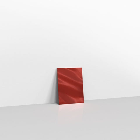 SN4540R - Red Metallic Finish Foil Envelopes - Metallic Foil Envelopes