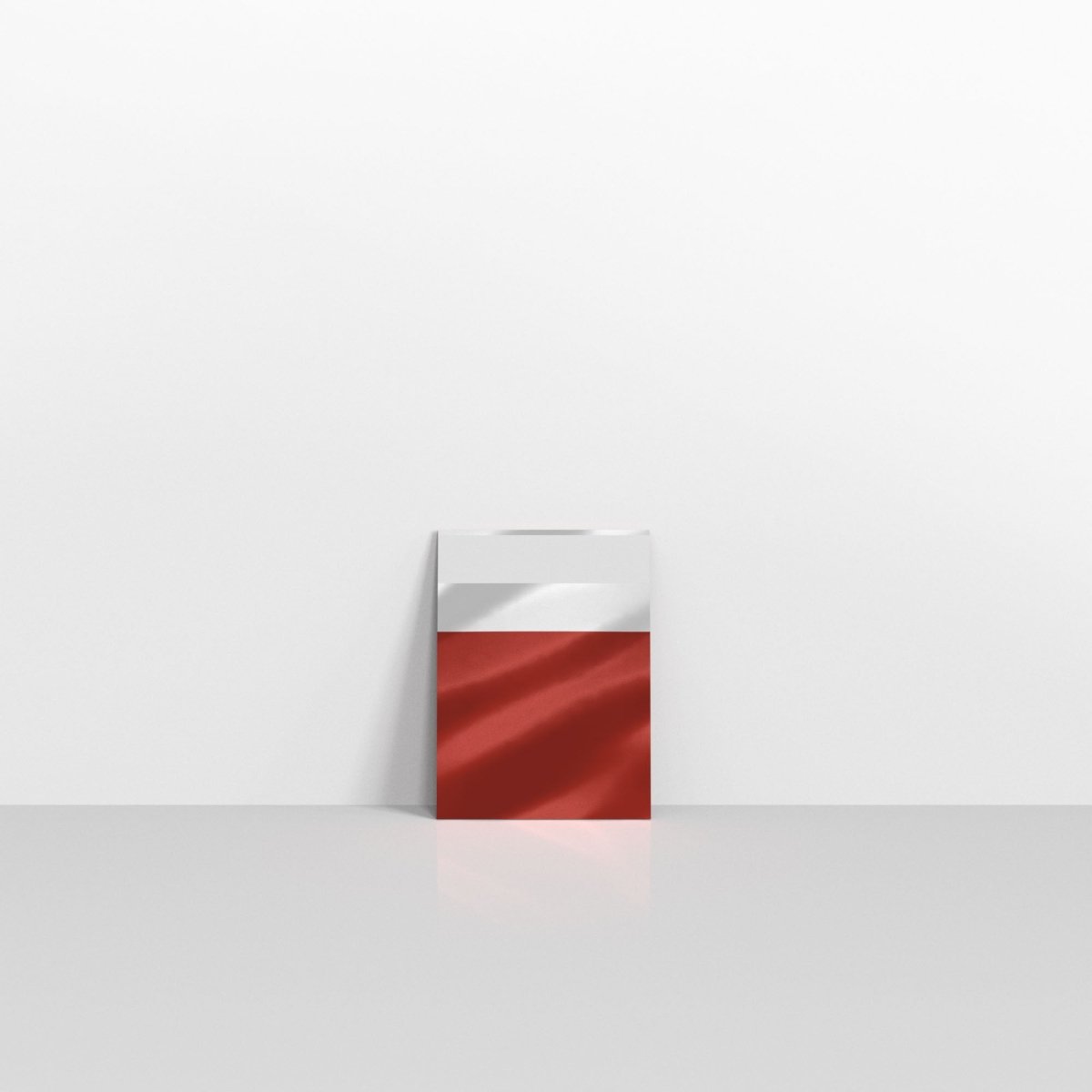 Red Metallic Finish Foil Envelopes - 45 x 40mm