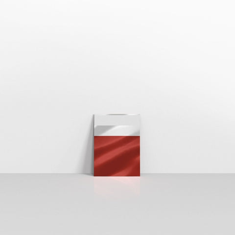 SN4540R - Red Metallic Finish Foil Envelopes - Metallic Foil Envelopes