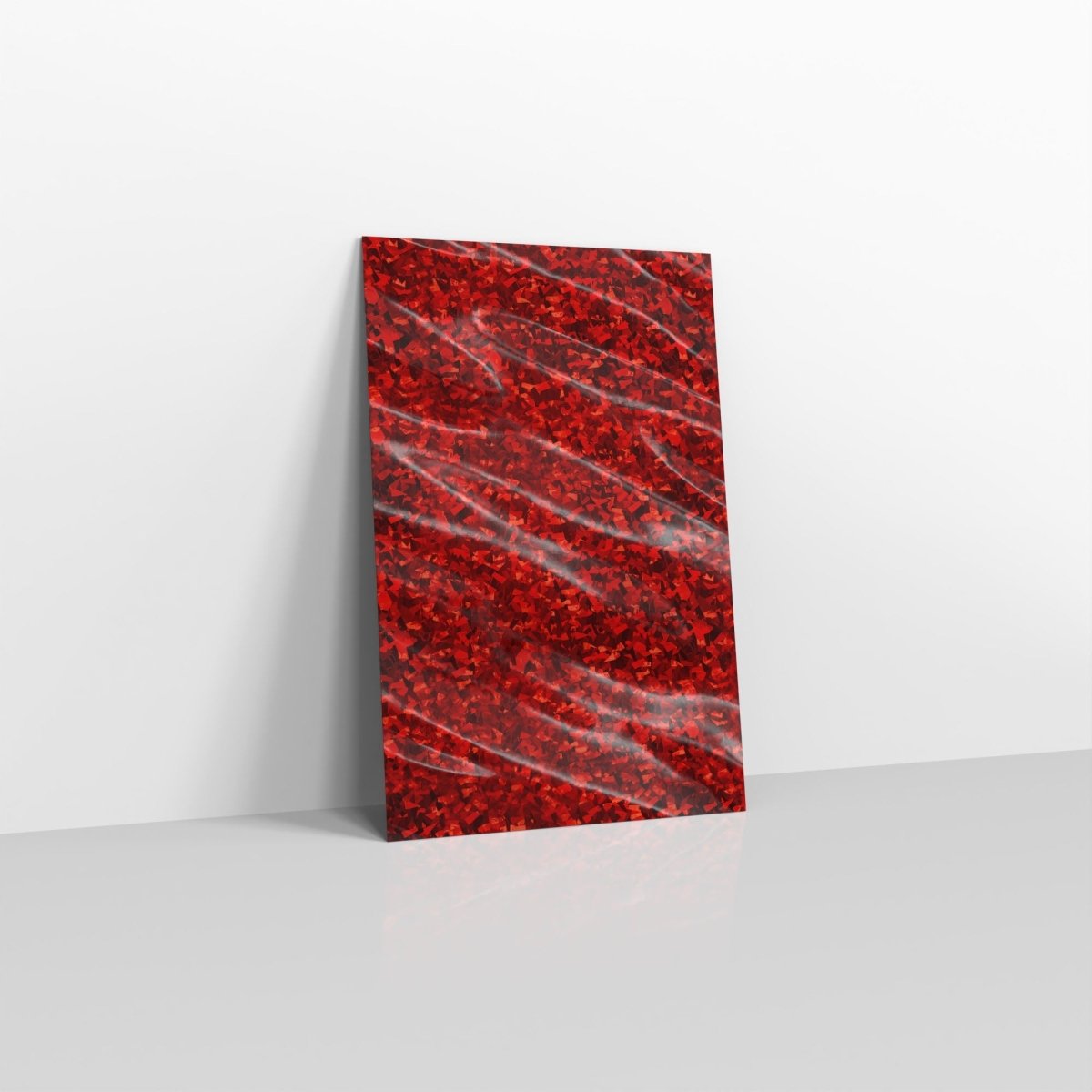Holographic Red Metallic Finish Foil Envelopes - C5 - 229 x 162mm