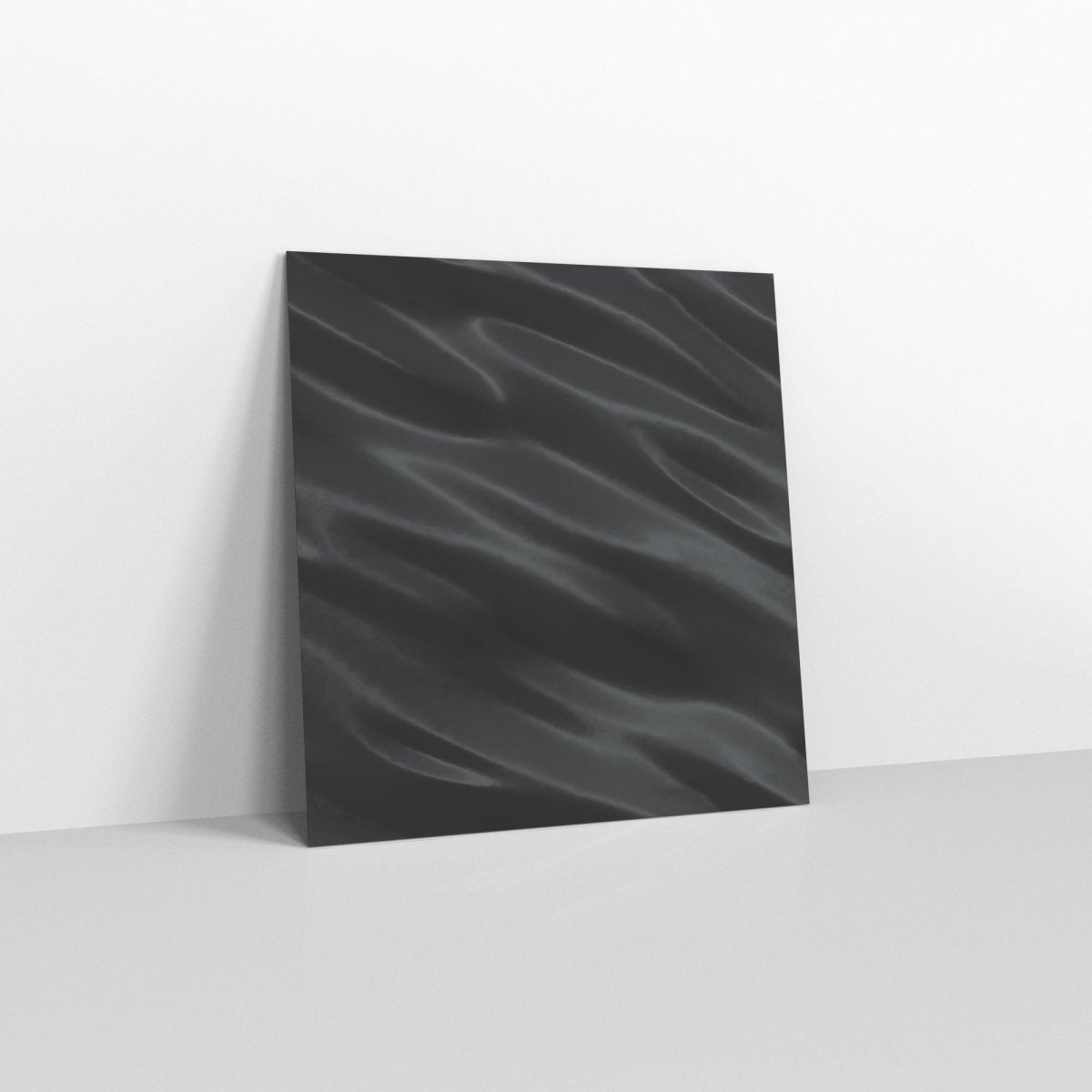 Black Metallic Finish Foil Envelopes - Square - 220 x 220mm