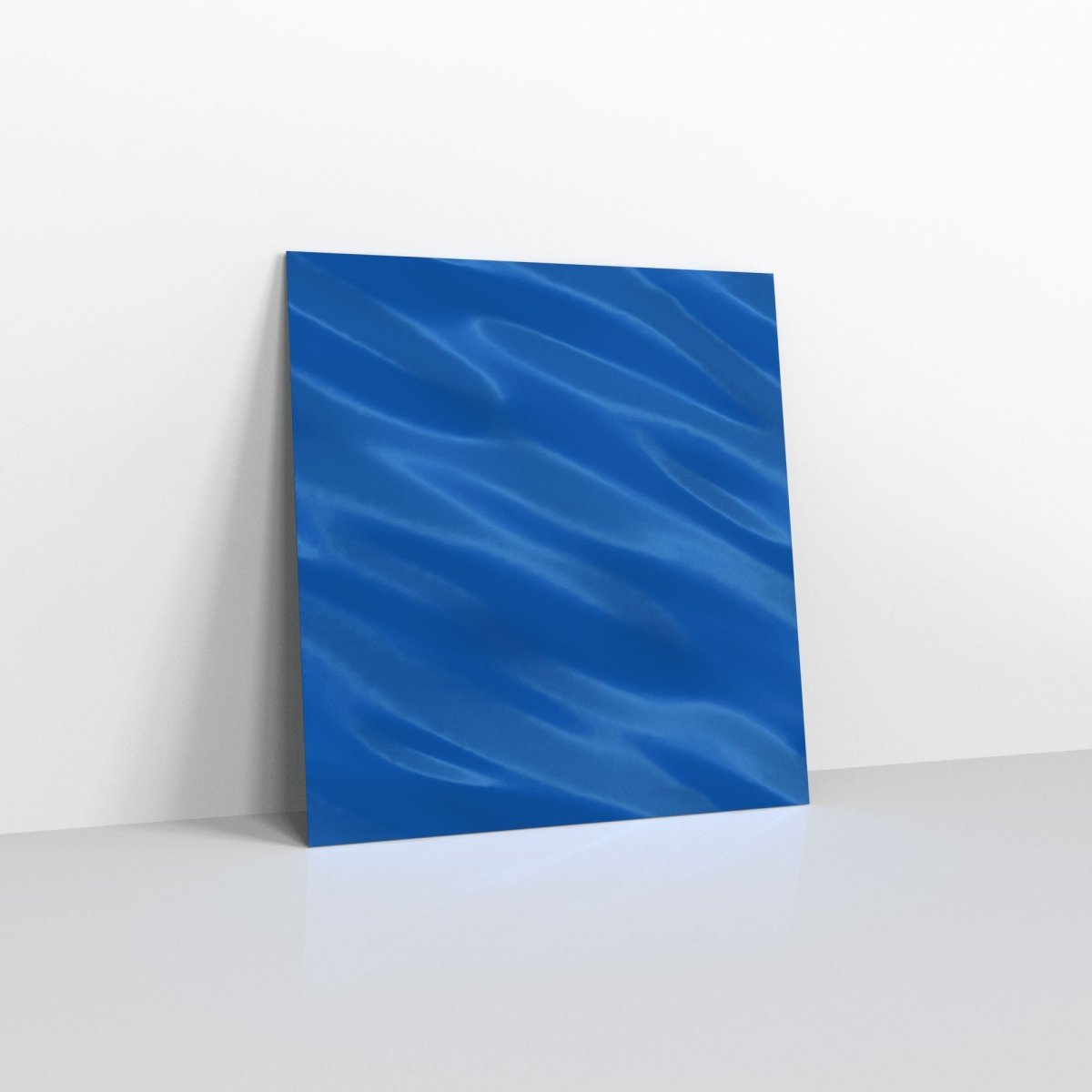 Blue Metallic Finish Foil Envelopes - Square - 220 x 220mm
