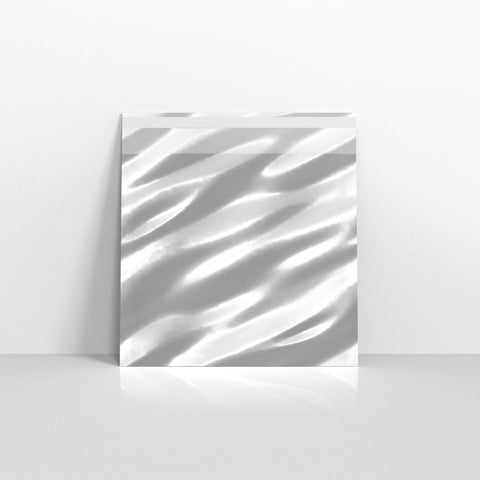 SN5S - Silver Metallic Finish Foil Envelopes - Metallic Foil Envelopes