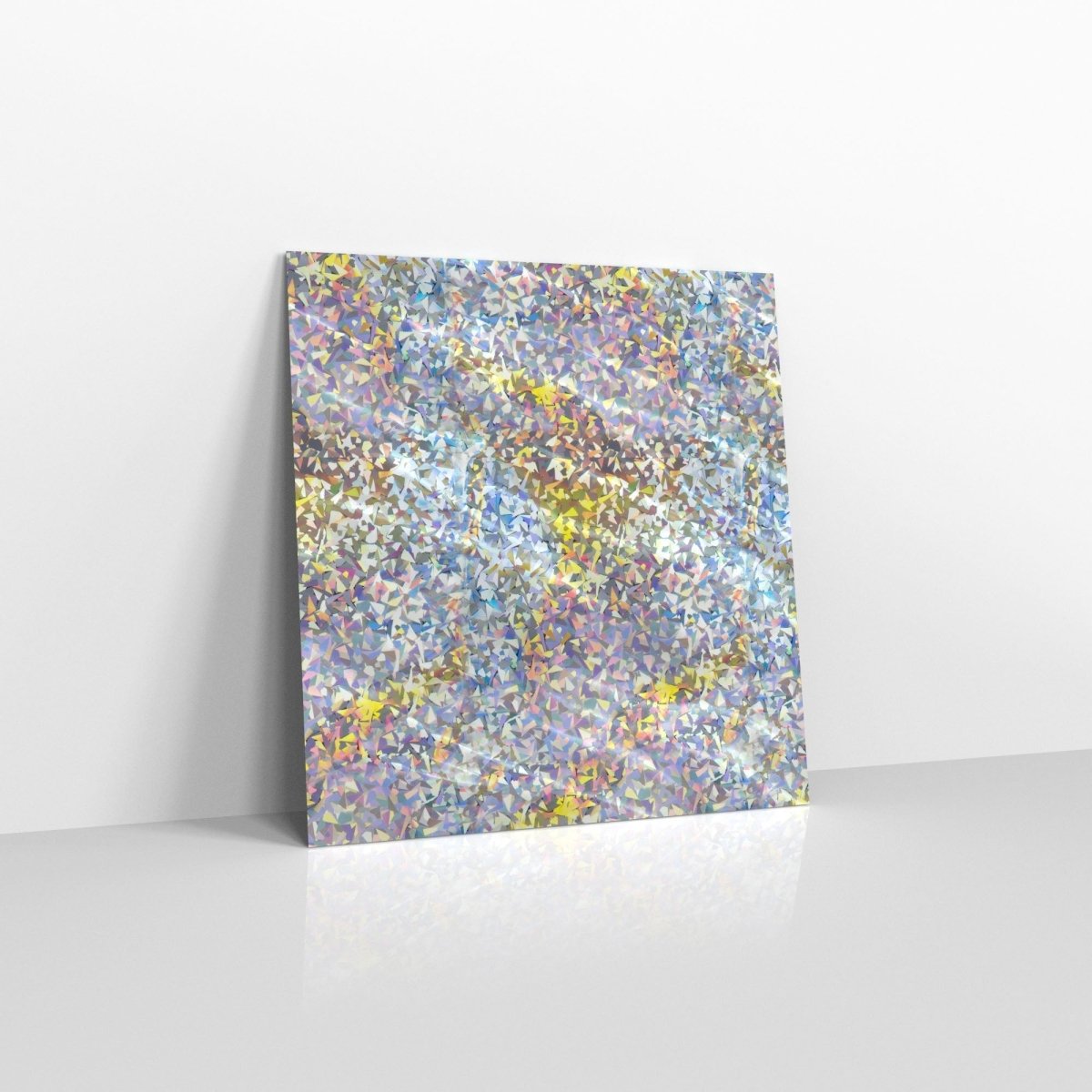 Silver Holographic Metallic Finish Foil Envelopes - Square - 220 x 220mm