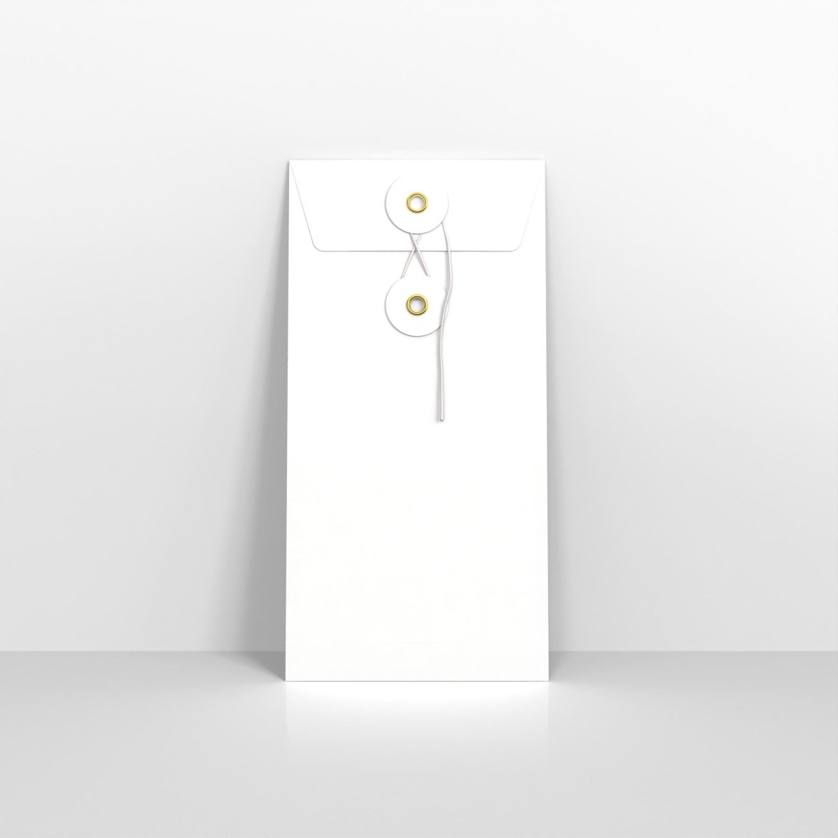 White String & Washer Envelopes - DL - 220 x 110mm
