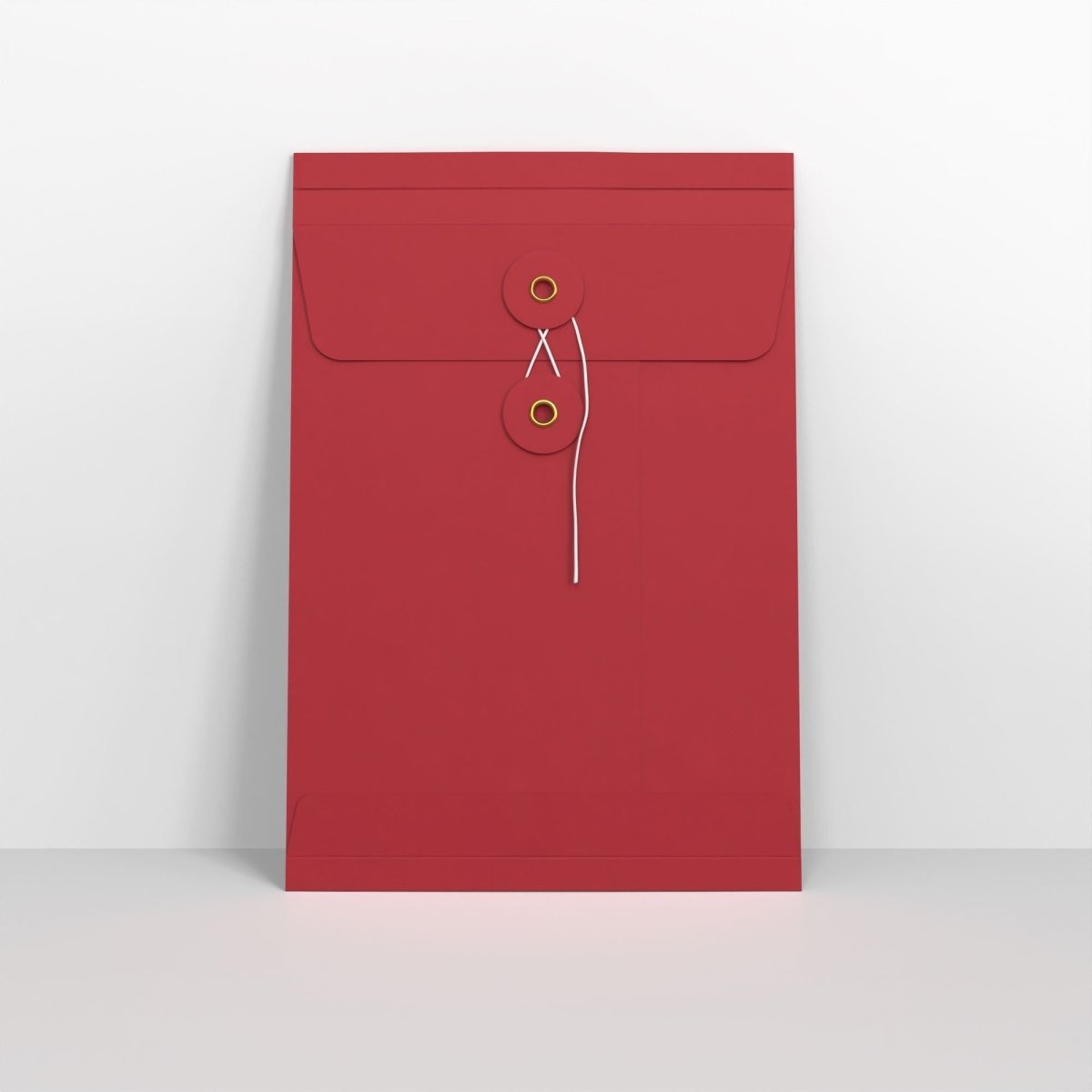 Red String & Washer Gusset Envelopes - C5 - 229 x 162 x 25mm