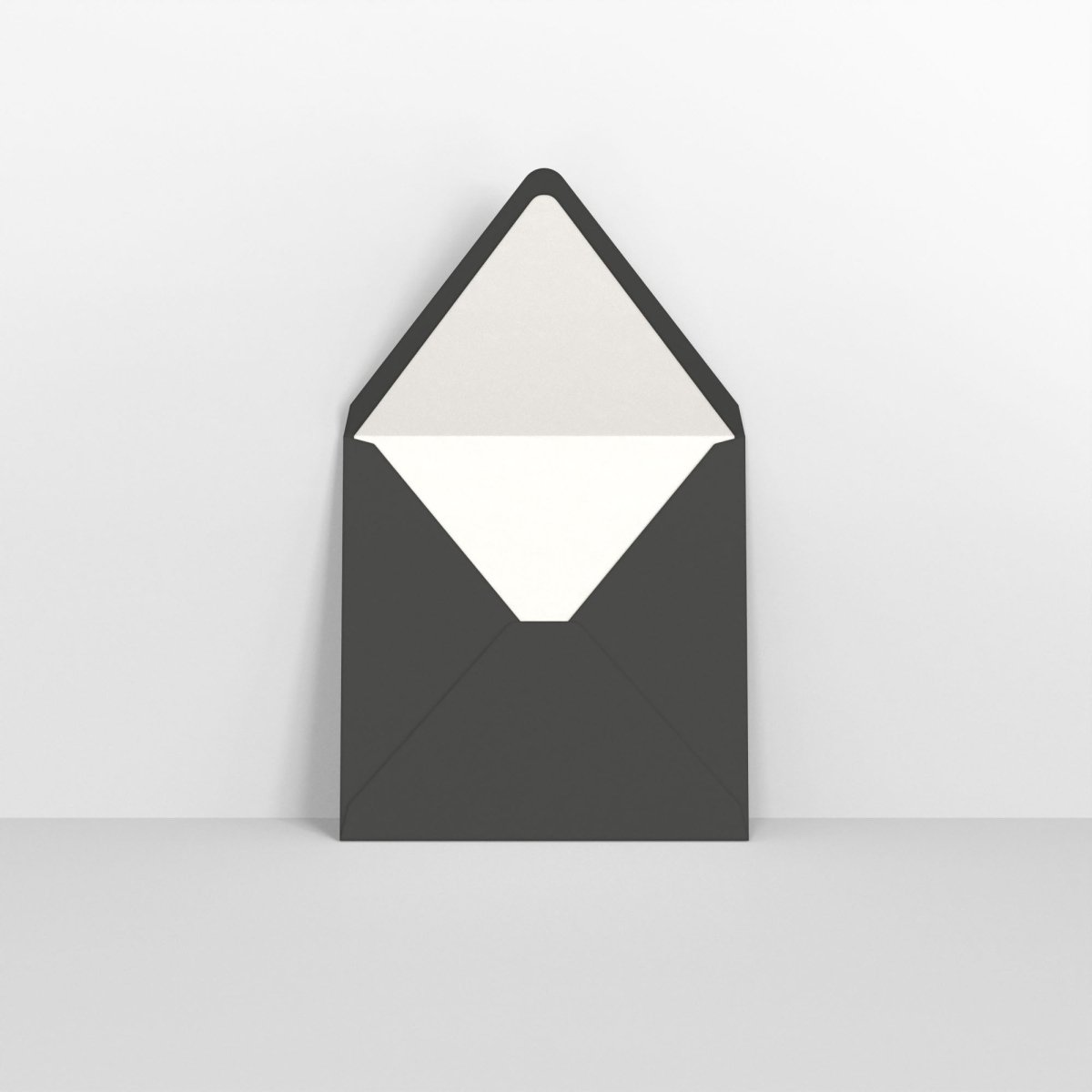 Black & White Fancy Paper Lined Envelopes - Square - 160 x 160mm