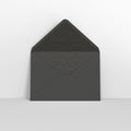 TLC5B - B - Black & Black Fancy Paper Lined Envelopes - Lined Envelopes