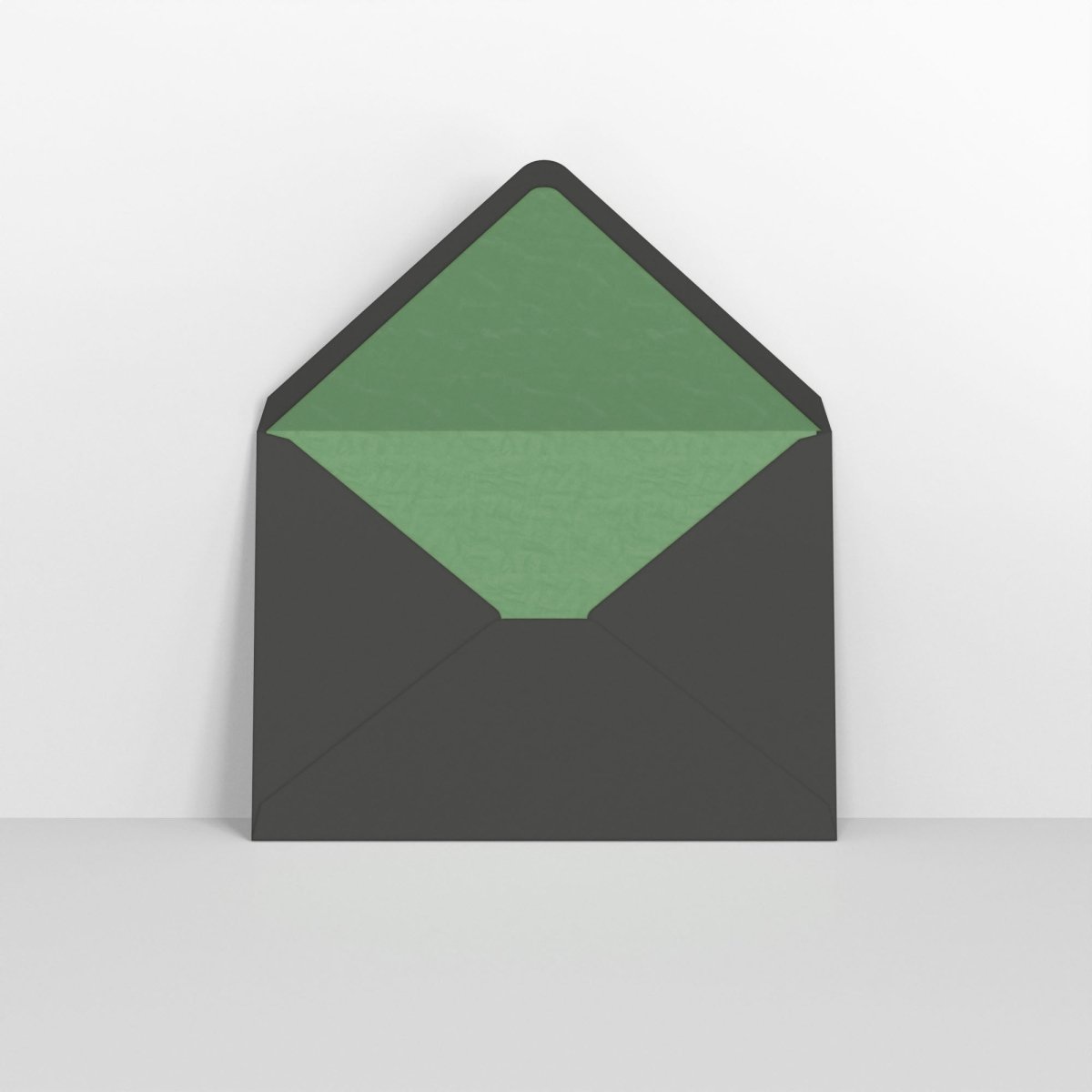 Black & Green Fancy Paper Lined Envelopes - C5 - 162 x 229mm