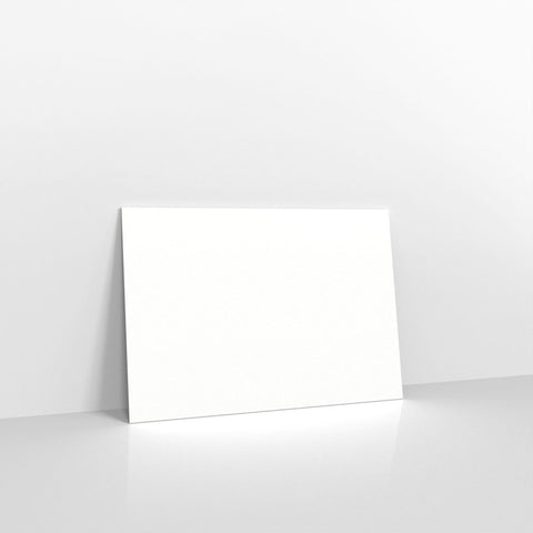 TLC6GR - W - White & Green Fancy Paper Lined Envelopes - Lined Envelopes