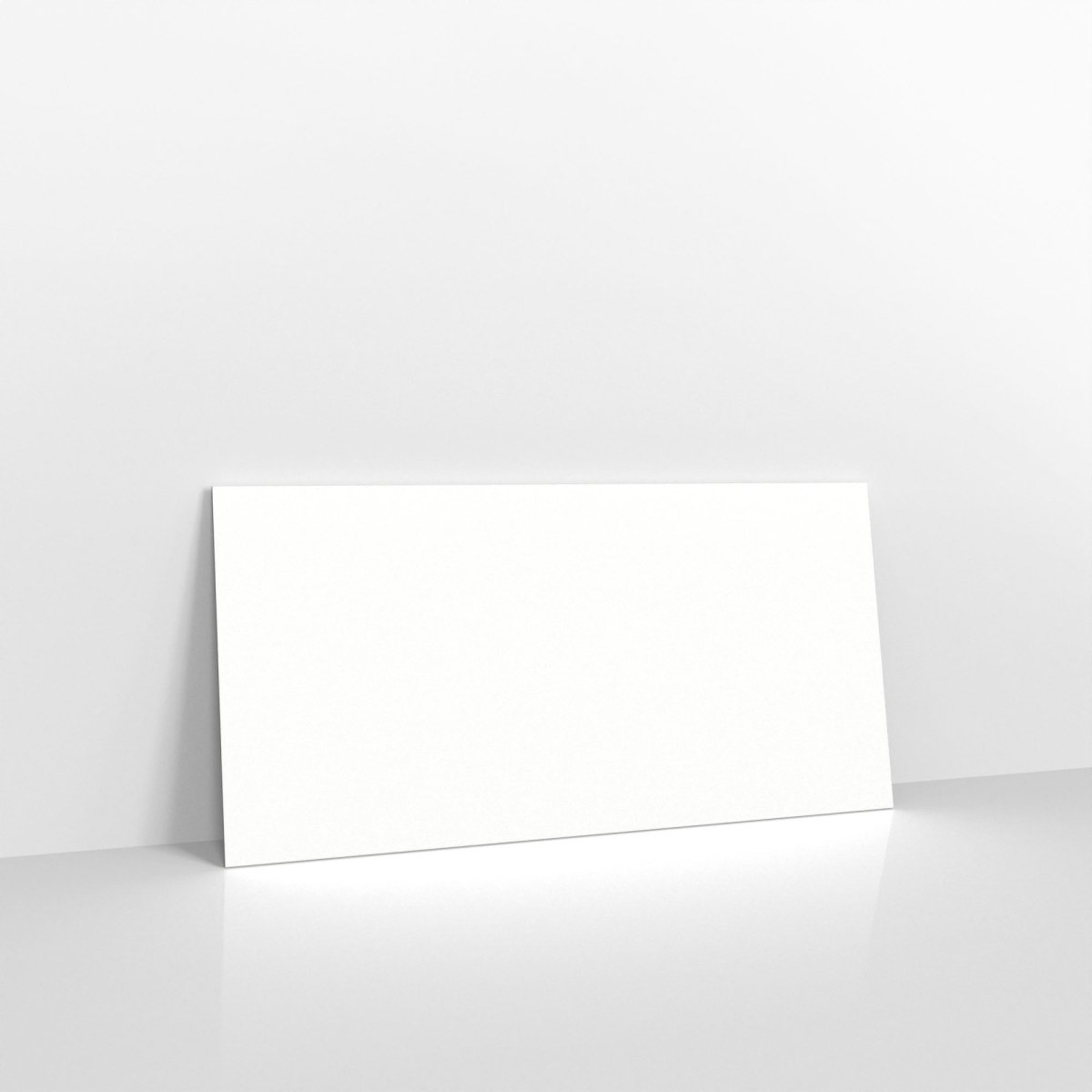 White & Red Fancy Paper Lined Envelopes - DL - 110 x 220mm